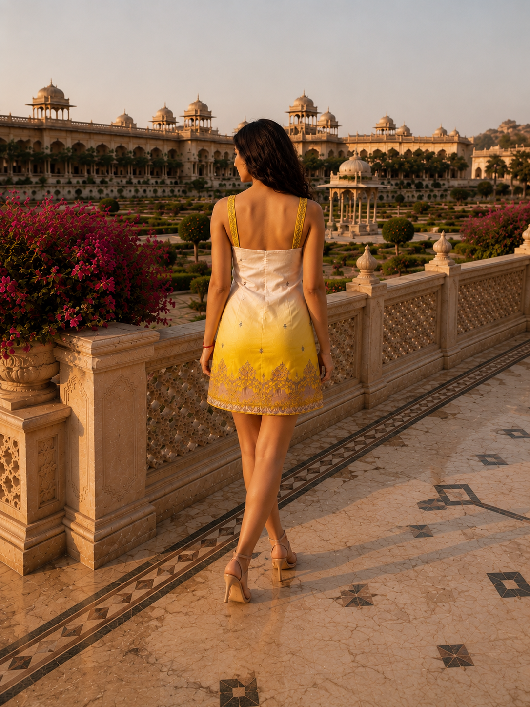 The Golden Empress Dress